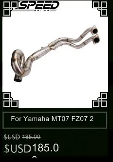 Motorcycle exhaust contact pipe For Honda CBR650F CBR650 2013