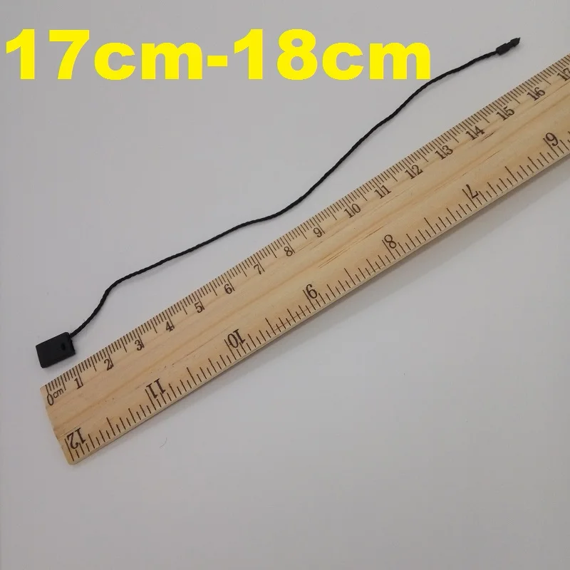 7" Garment Hang Tag String Black 300 Pieces Black Hang Tag Nylon Cord For Price