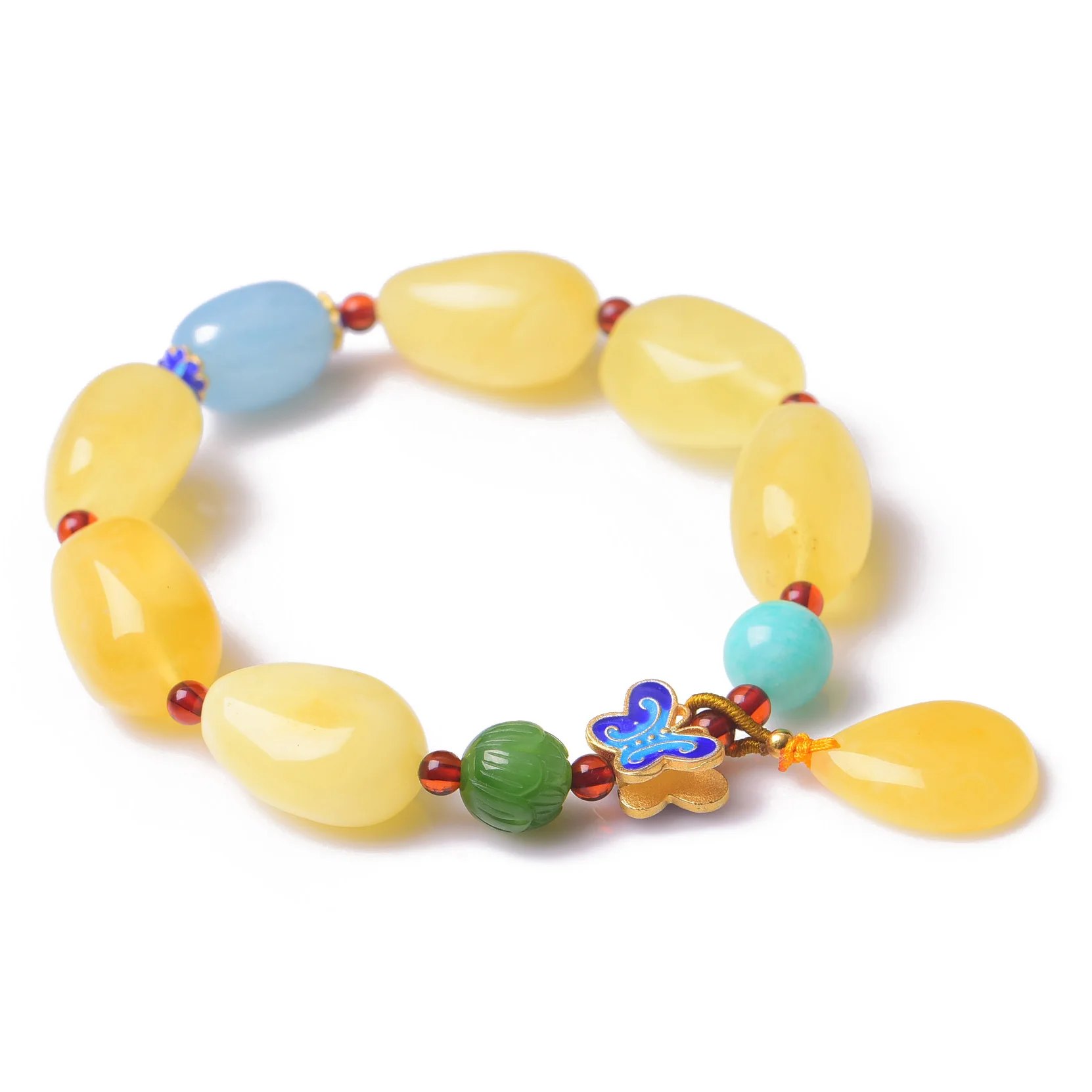 

Handmade Authentic Wax Crystal Beads Bracelets