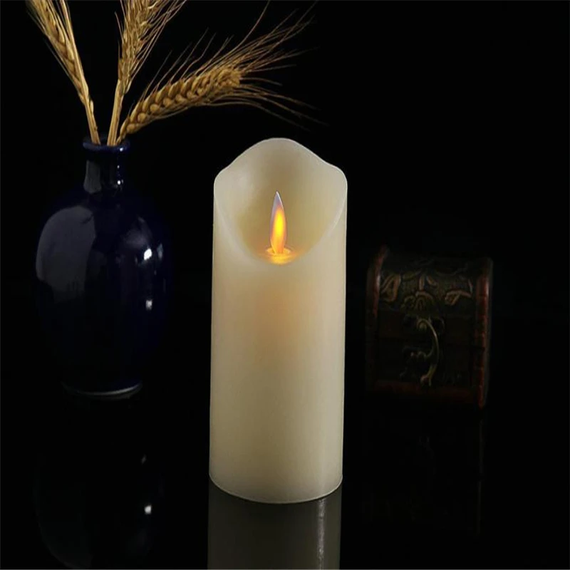 3Inch X 5Inch Wax Flameless Moving Candle07