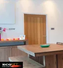 Free Shipping 600W Livingroom Wall Mounted electric Infrared heater Panel