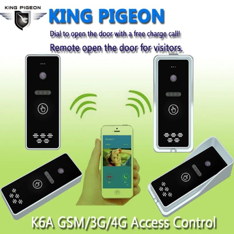 K6A-03 GSM Apartment Intercom 