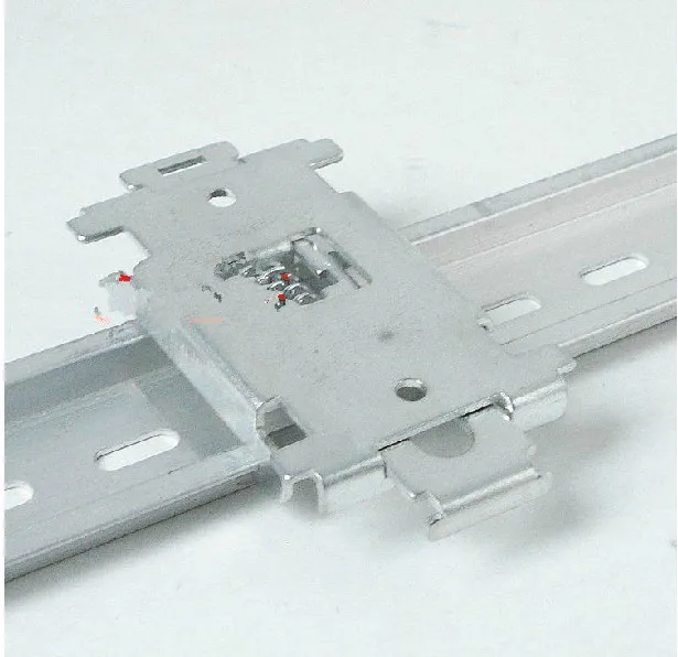 single phase SSR 35MM DIN rail fixed solid state relay clip clamp with