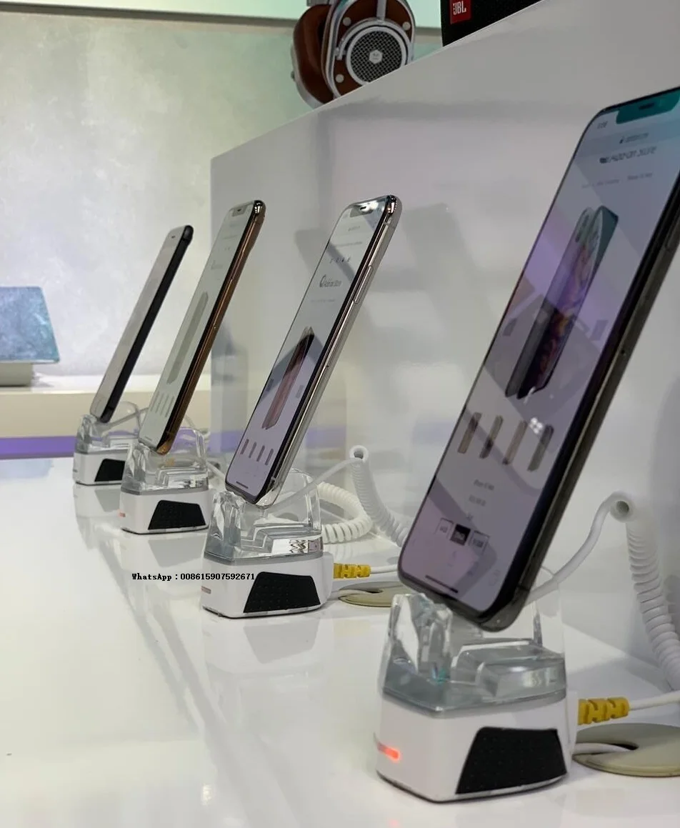 

A107 New Design Dual Angle Display Mobile Security Display Stand For Cell Phone Anti Theft