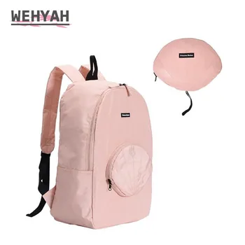 

Wehyah Foldable Ultra Light Backpack Bag Travel Storage Bag Laptop Backpacks Men Waterproof Women Pink Backpack Purse Bag ZY126