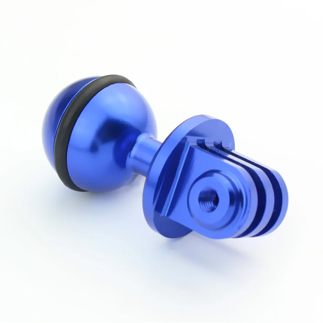 Beste CNC Aluminium 360 Graden Rotatie Kogelkophouder Statief 2.5 cm voor Gopro Hero 5 4 Xiaomi Yi SJCam GitUp camera #039;s