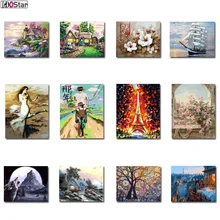 DIY Цифровая живопись маслом по номерам Современная живопись и каллиграфический домашний декор настенная живопись