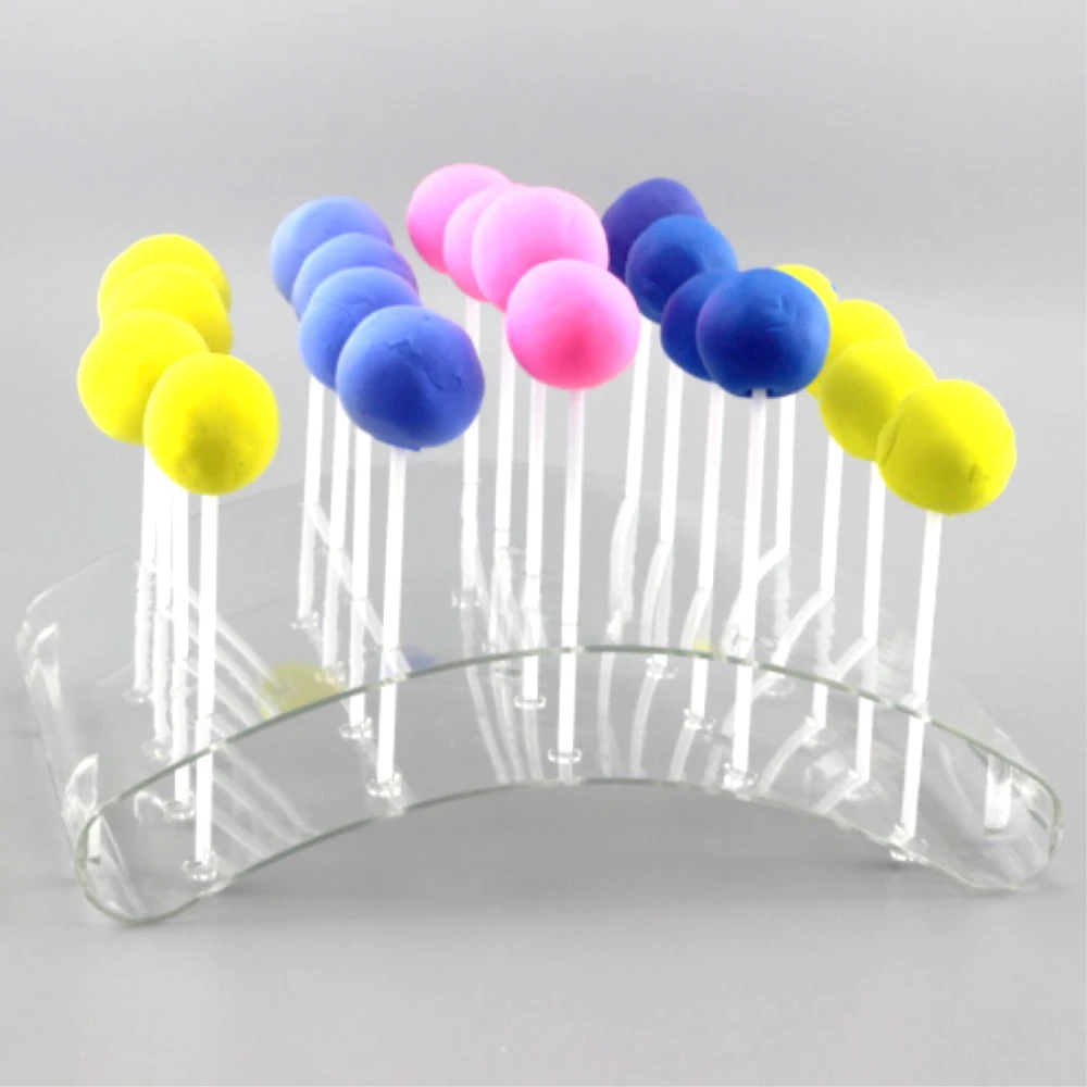 

20 holes Cake pop Lollipop Stands/Display/Hodler/Bases/Shelf arc shaped DIY bakeware cake tools acceserries PS material