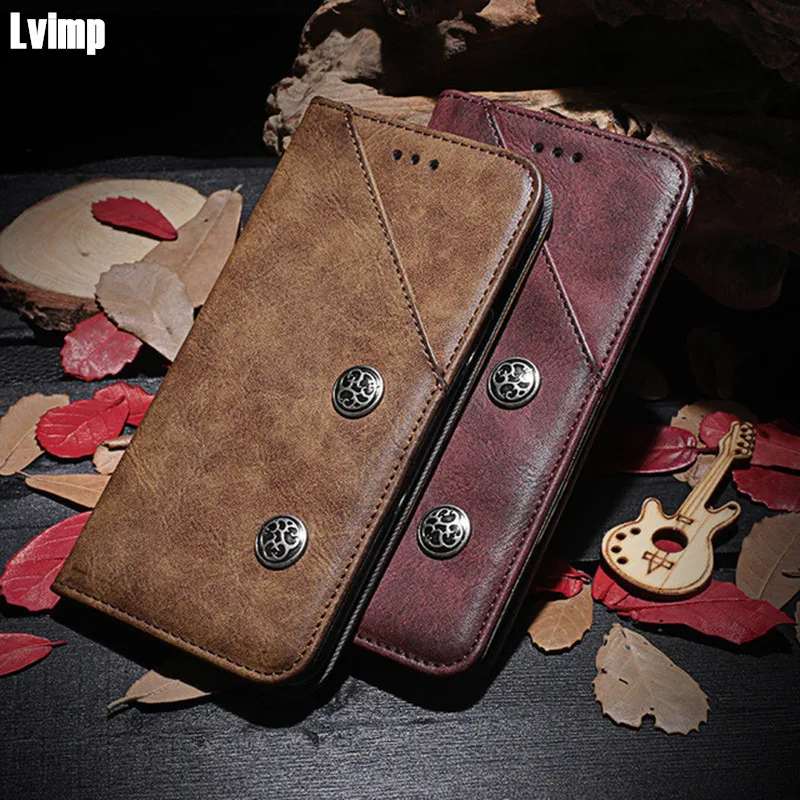 

Luxury Retro Leather Case For Blackview Max 1 Wallet flip cover For Blackview Max1 Protective Case 6.01" Phone Coque fundas capa
