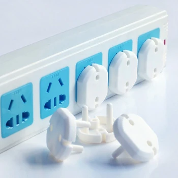 

10pcs Baby Safety Protect Electric Sockets Kids Protector Protection Caps Electric Outlet EU 2 Plug Cover 2 Hole Sockets Cover