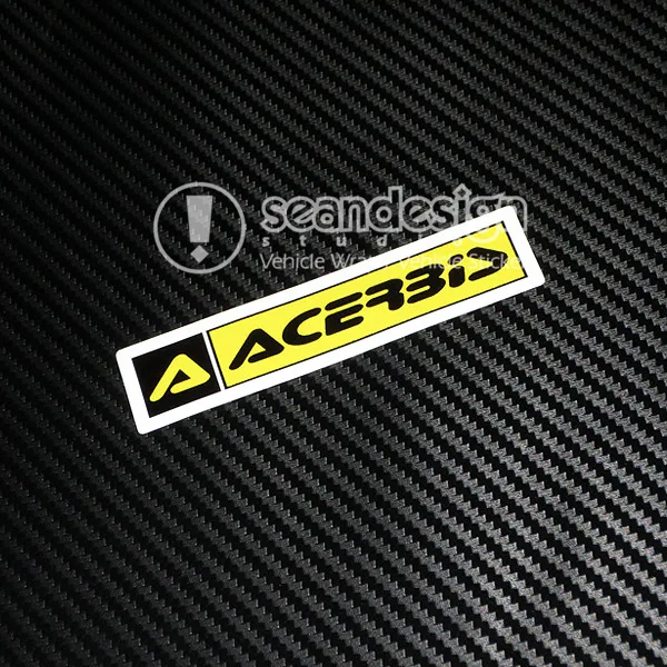 

Hot sale Acerbis helmet motorcycle stickers PVC 11