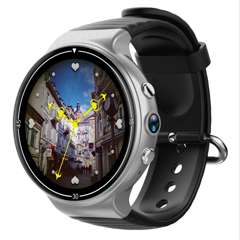 

Smart Watch Men 1.39" 4 touch screen 4G Network GPS Bluetooth WIFI Smartwatch I8 Heart Rate Monitor supports SIM Google Play