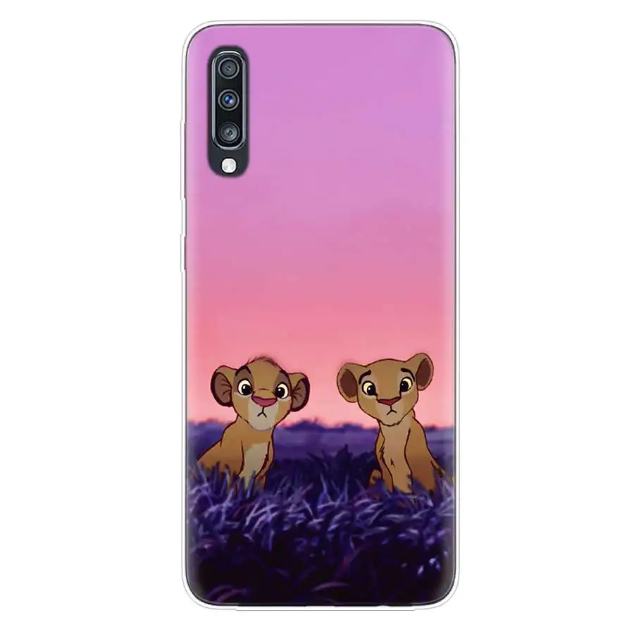 Король Лев Симба мягкий TPU чехол для samsung Galaxy S10 рlus lite S10E A70 A50 A30 M40 M30 M20 A60 A40 A20 A10 M10 A20E крышка - Color: NO.8