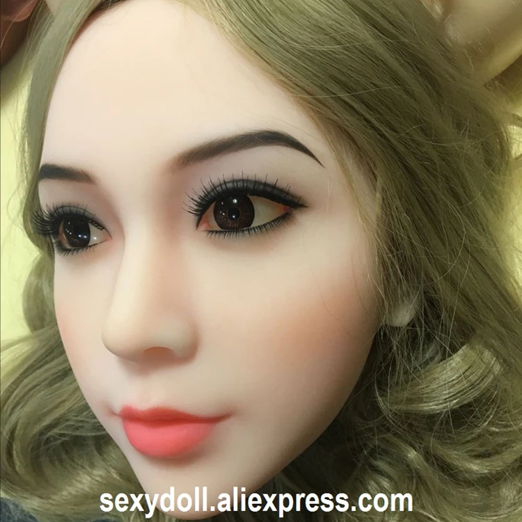 TPE silicone oral sex doll HEAD (3)