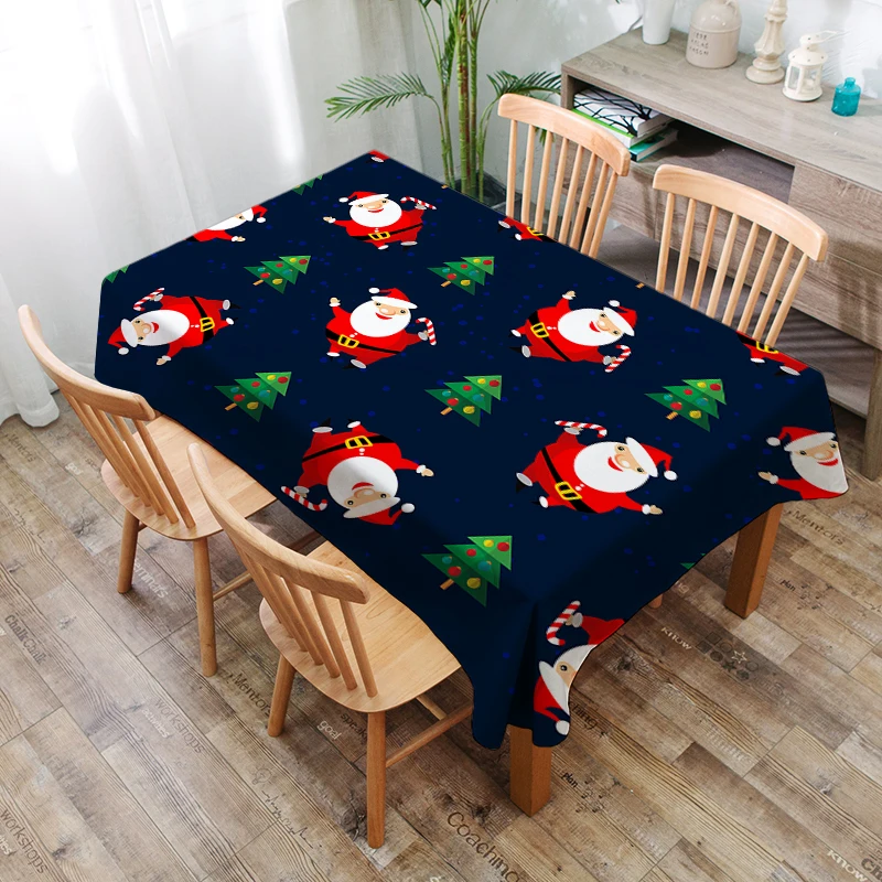 Christmas Series Tablecloths Decorative Wedding Tablecloth The Family Dinner Table Custom Sizes | Дом и сад
