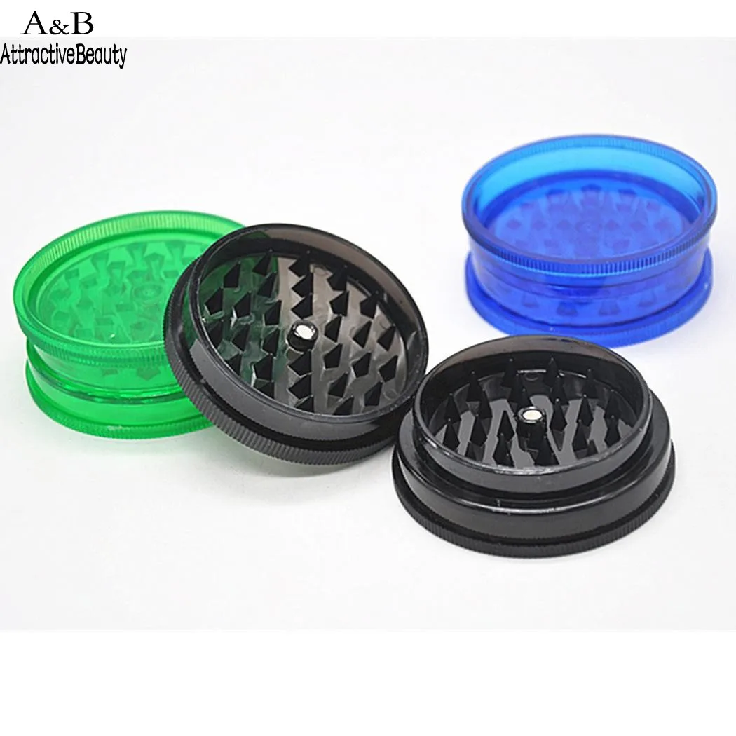 

Homdox Plastic 2 Layers Hand Muller Herb Smoke Tobacco Smoke Grinder Crusher Grinding N20*