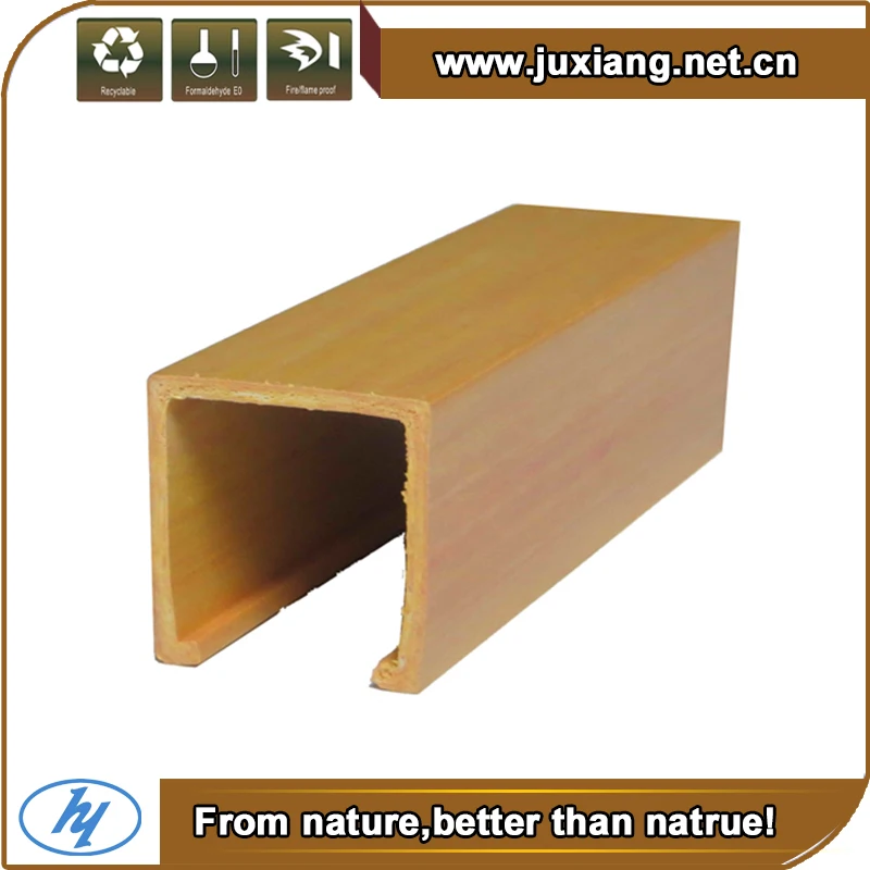 Heat Insulation And Waterproof Wpc Ceiling Panel Suspended