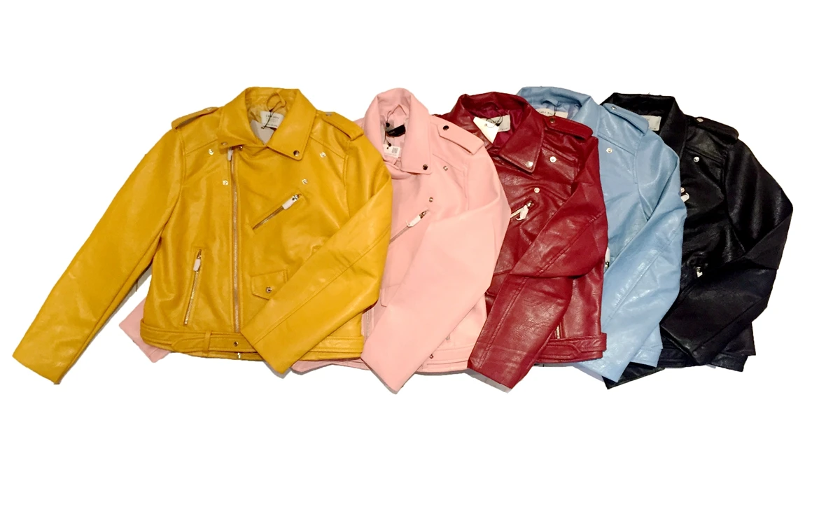 2019 Mujer модная женская кожаная куртка на молнии яркая Новая куртка|fashion jacket women|jacket