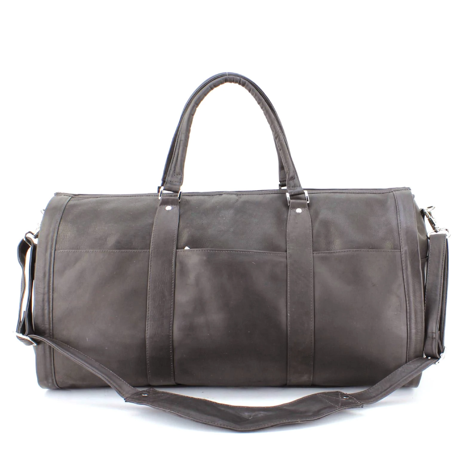 Large Leather Duffel Bag (1)