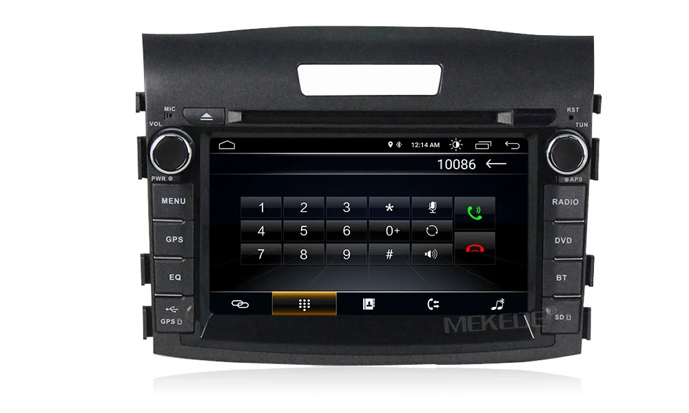 MEKEDE 2din Android 8,1 автомобильный DVD мультимедийный плеер для honda CRV 2012- с wifi BT Радио gps навигация