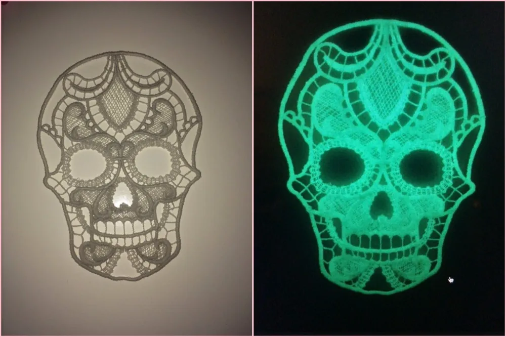 glowy skull