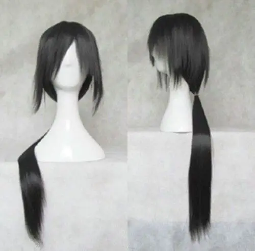 

FREE P&P^^^^^^^^ hot!Cartoon characters Uchiha Itachi 80CM long straight black wig COSPLAY