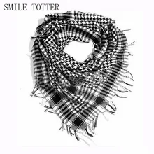 

Fashion Men winter military windproof scarf cotton muslim hijab tactical shawl arabic keffiyeh fashion women scarves