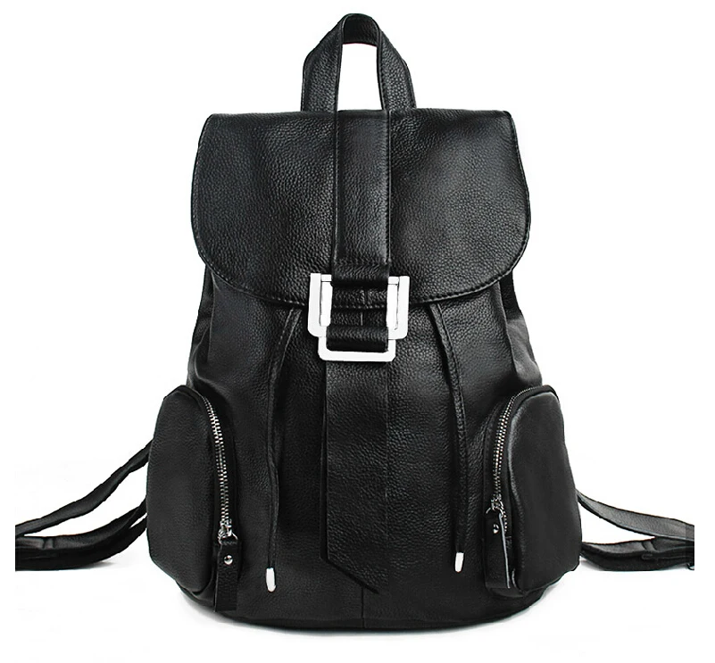 Aliexpress.com : Buy 100% Genuine Real Leather Backpacks School Bags ...