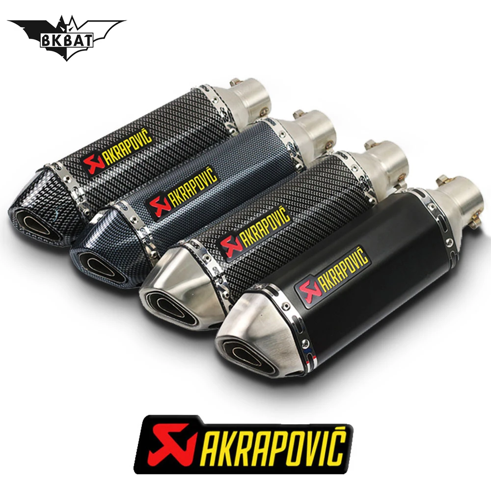 

Akrapovic motorcycle exhaust escape moto db killer For honda crf 450 kawasaki z900 faro ktm suzuki bandit 1200 yamaha ttr 250