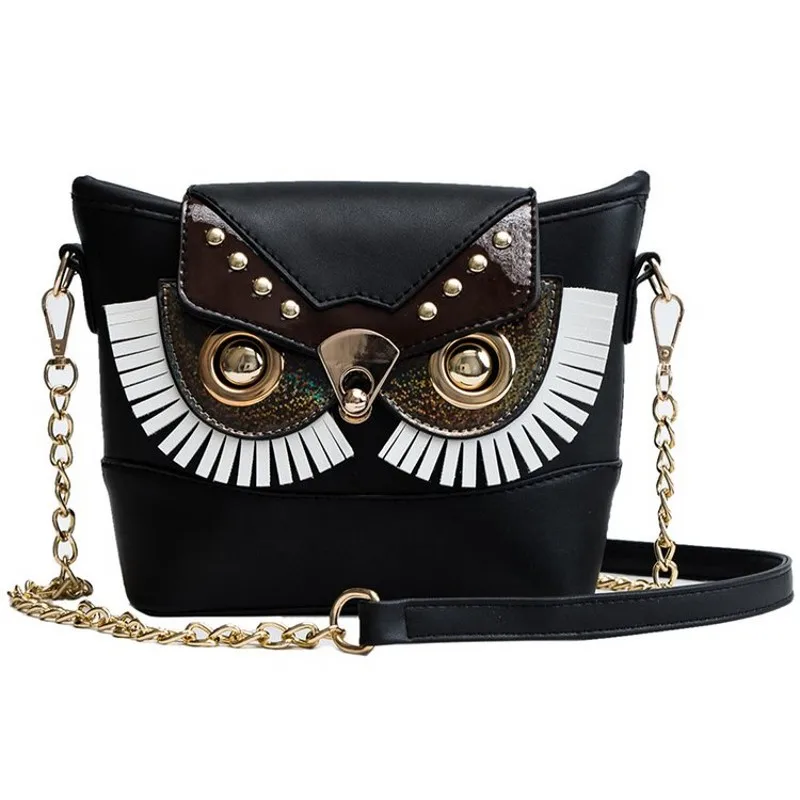 

The Owl Messenger Bag Interesting Personality Crossbody Bag For Women Cute Cartoon Animal Modelling Shoulder Bag Funny Package