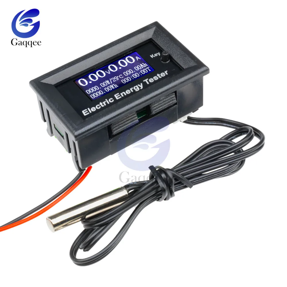 

7 in 1 120V 20A LCD Display Voltmeter Monitor Current Voltage Meter Ammeter Power Energy Capacity Impedance Multifunction Tester