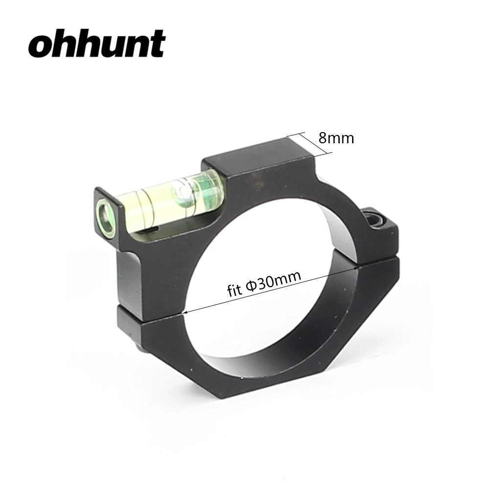 ohhunt 25.4mm 30mm 34mm 35mm Scope Tube Bubble Level Hunting Tactical Riflescope Laser Sight Alloy Mounts Accessories (5)
