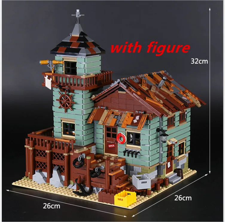 

copmatible legoing 21310 ideas Old Finishing Store lepin 16050 MOC Series The Old Finishing Store Set Building Blocks Bricks