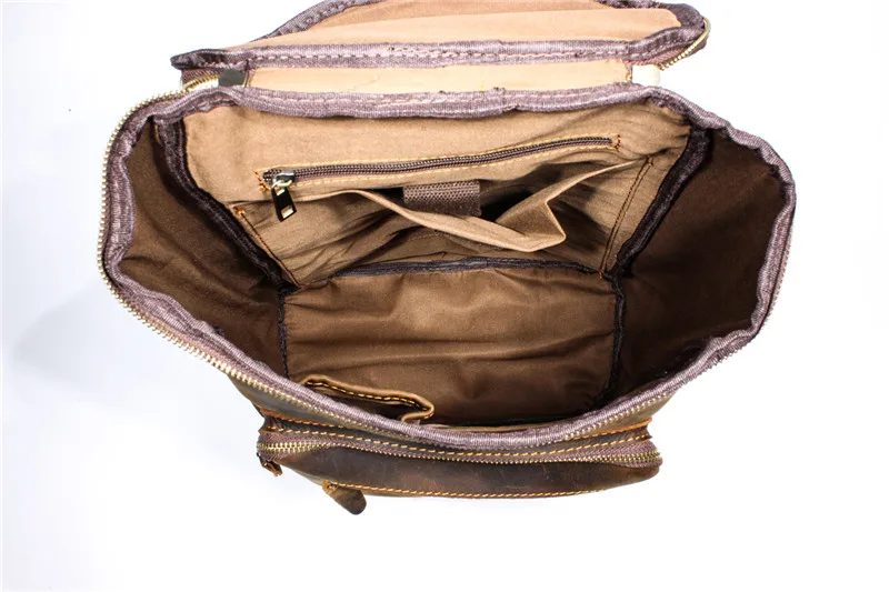 PNDME Ретро crazy horse кожаный мужской рюкзак для ведра большой емкости из натуральной кожи Повседневный Рюкзак Простой Топ-ручка сумки