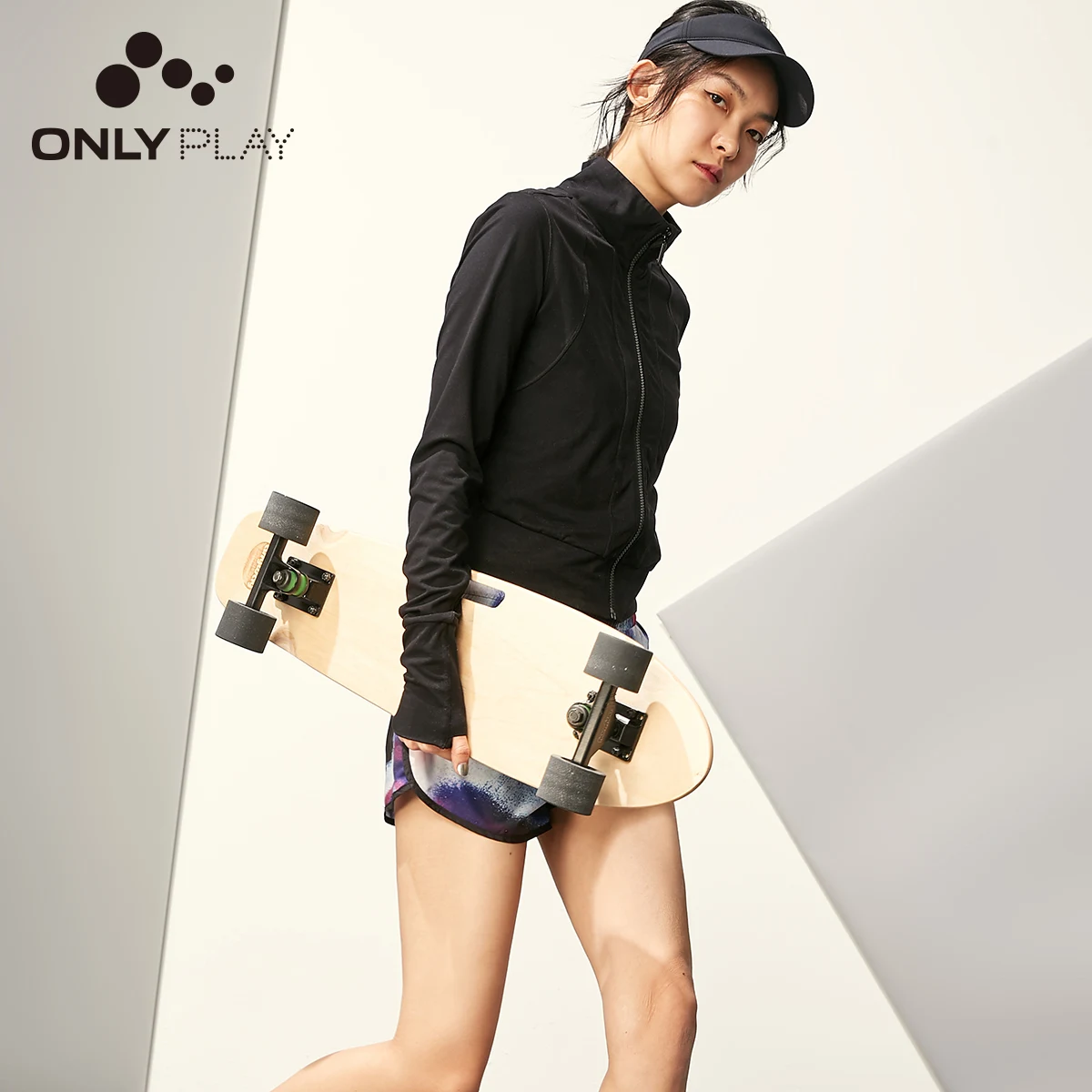 فقط PLAY2019 المرأة بدلة سوداء ضيقة من الخصر البلوز | 11919R504 فقط PLAY2019 المرأة بدلة سوداء ضيقة من الخصر البلوز | 11919R504