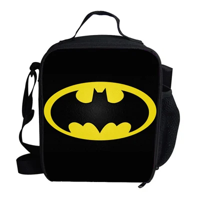Крутая изолированная сумка для обеда для детей, сумка для обеда с Бэтменом, Термосумка для еды, для школы, для мальчиков и девочек - Цвет: 7L109
