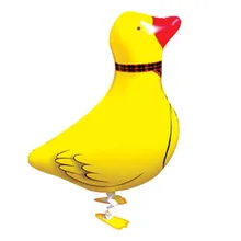 61x41cm baloon helium foil supplier walking pet balloon duck toys for birthday decoration party supplies duck balloons