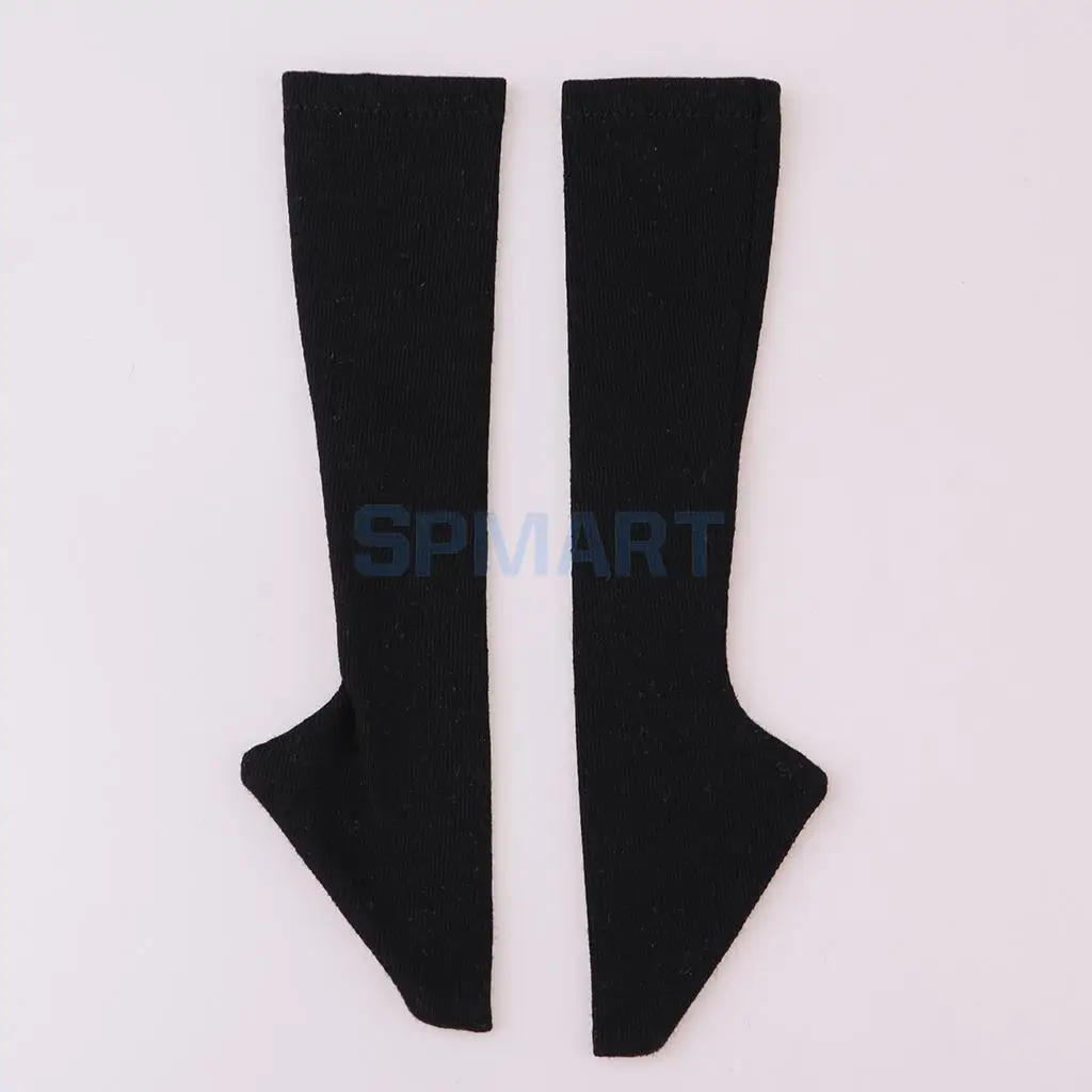 BJD Clothing Elastic Knee Socks Stockings For 1/4 SD AS DD for YOSD for Dollfie Dolls Accessory Black
