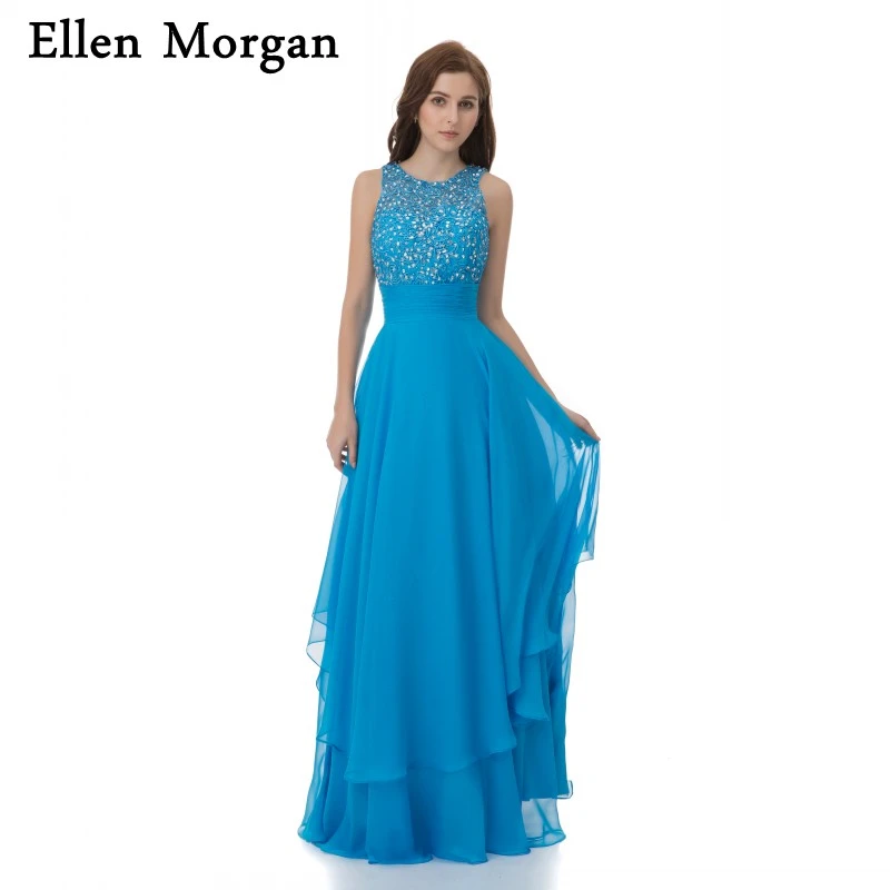 light blue special occasion dress