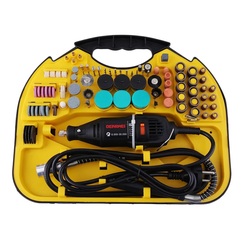 2017 211pcs/set Professional Electric Mini Engraving Machine Die