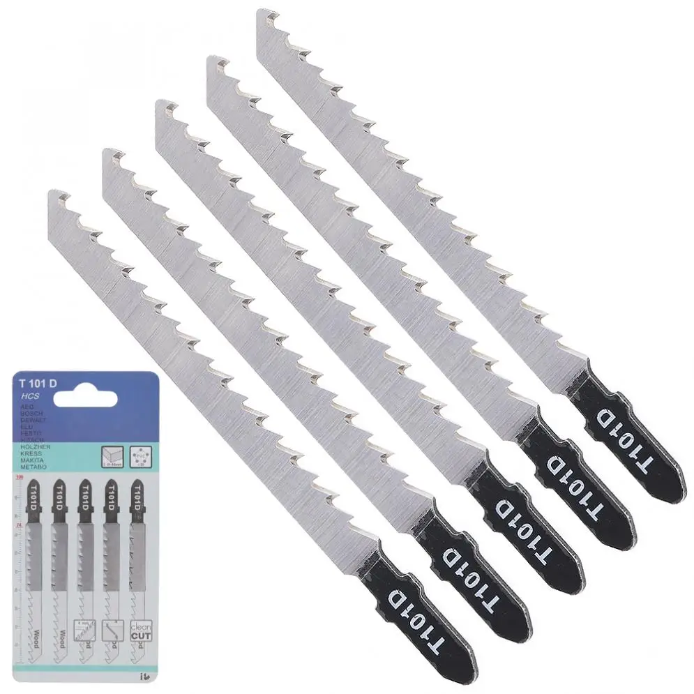 5pcs Wood / Plate / Plastic Cutting T101D 100mm High carbon Steel