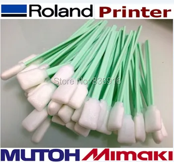

200 pcs Ink Removal Cleaning Swabs Foam Tip Plastic Stick Swabs for cleaning waste ink solvent resistant ( IN STOCK )