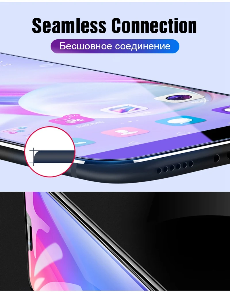 TOMKAS 2 Pcs Protective Glass on For Huawei Honor 9 Lite Glass Tempered For Huawei Honor 8X 7A 7C 10 Y5 2018 Honor Play 7 Glass