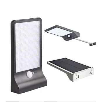 

2018 Solar Light 450LM 36 LED PIR Motion Sensor Wall Lamps Waterproof Outdoor Street Lights Garden Security Lamp Path Decoration