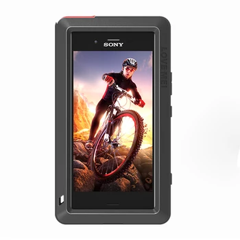 

LOVE MEI Case for SONY Xperia XZ1 XZ1 Compact Waterproof Shockproof Metal Armor Hybrid Cover Tempered Glass Screen