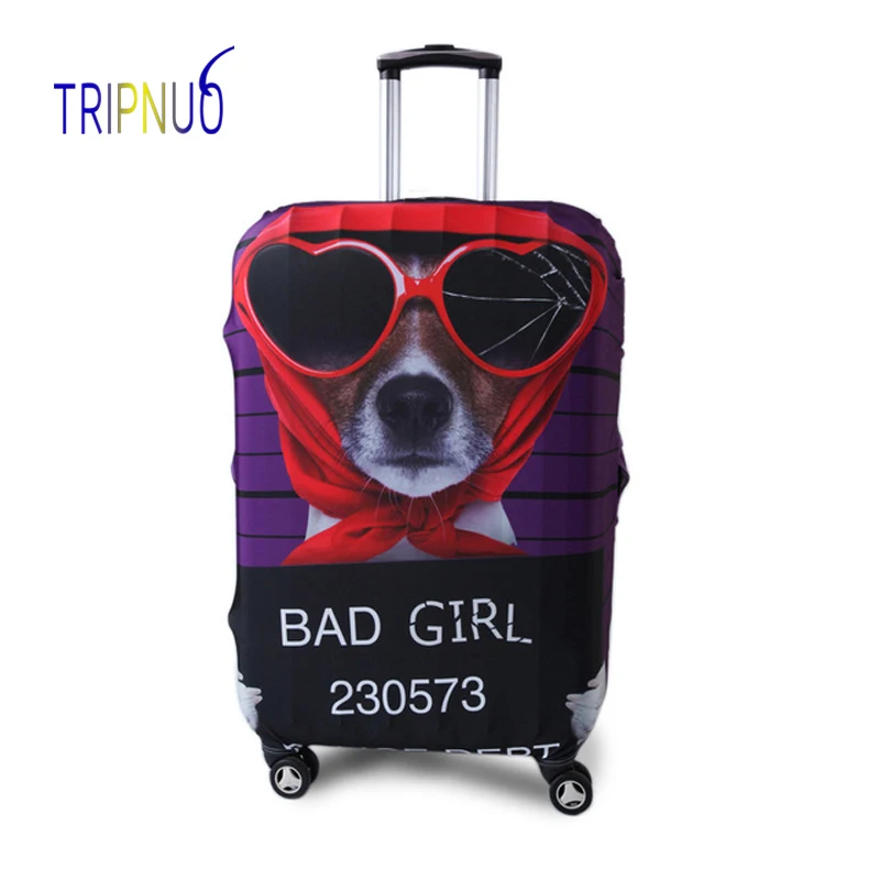 TRIPNUO Blue Eyes Cover for Suitcase Travel Elasticity Luggage Protective Covers Elastic Travel Accessories Trolley Cover TRIPNUO Blue Eyes Cover for Suitcase Travel Elasticity Luggage Protective Covers Elastic Travel Accessories Trolley Cover