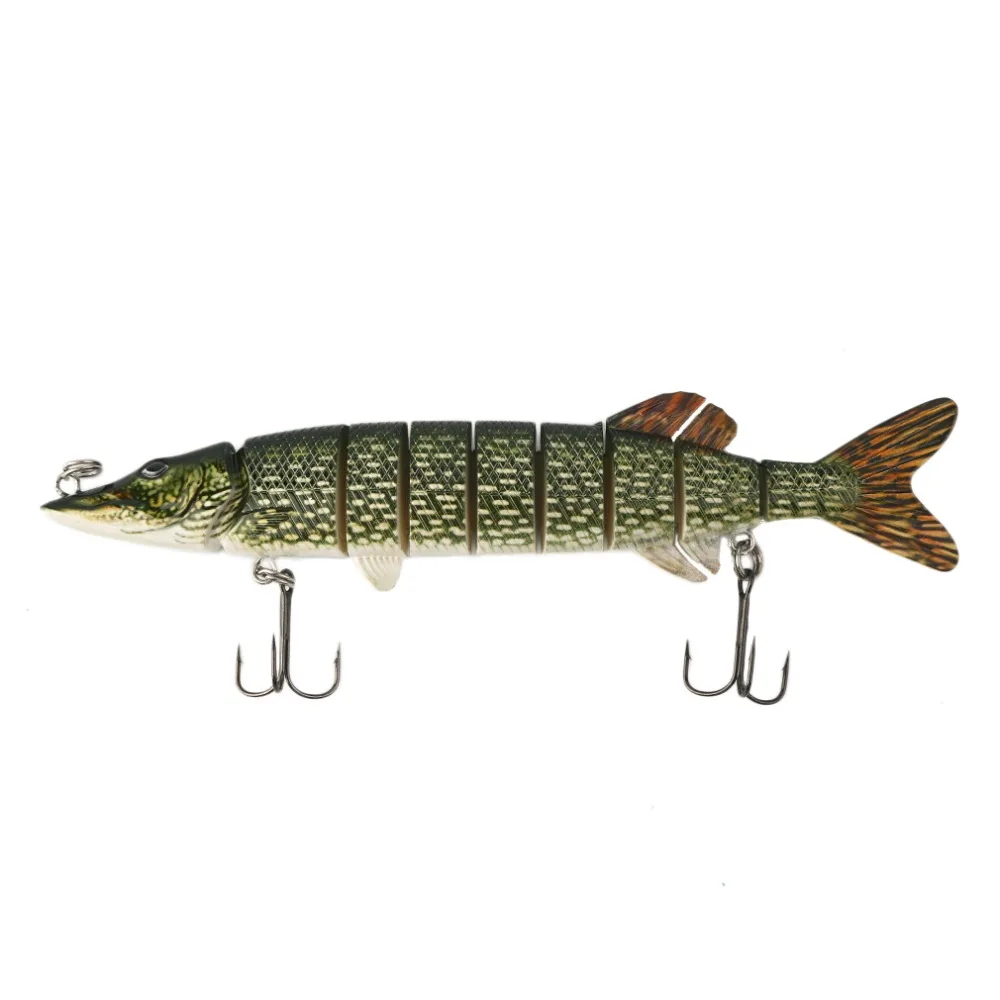 

2016 New 8 Segement Good Quality Lifelike Fishing Lure Pesca Hard Fishing Baits  Best Seller