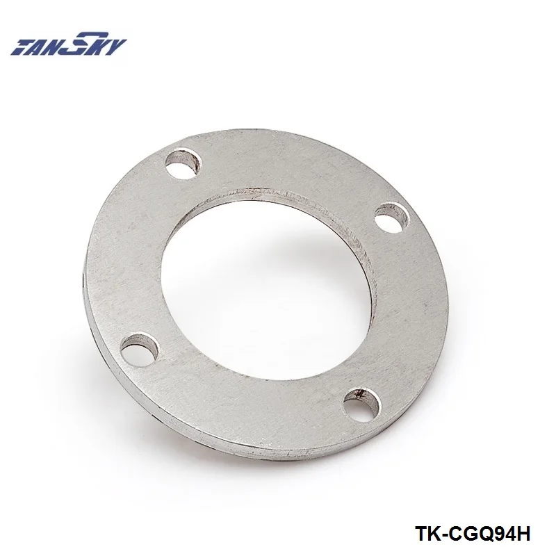 TANSKY-T4 Discharge Flange with 4 Bolts Round On Center Turbo 3" Outlet Downpipe T04 TK-CGQ94H