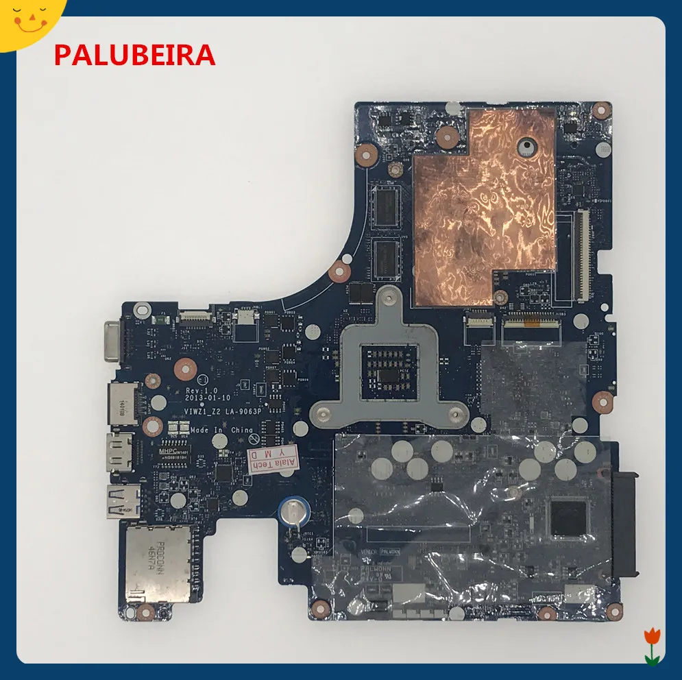 PALUBEIRA Z500 материнская плата LA-9063P HM77 DDR3 для LENOVO (DVD Соединительный 16PIN) Материнская