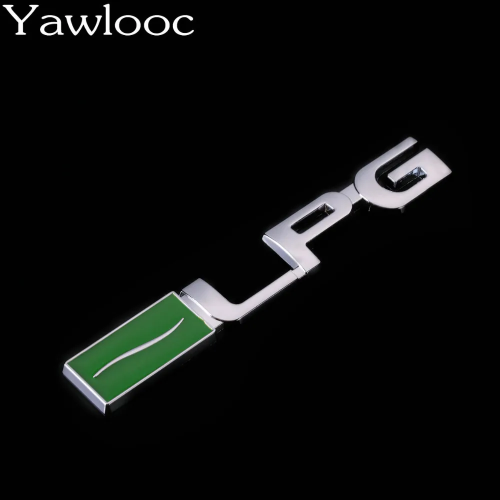 

3D Metal LPG Logo Car Refit Emblem Door Tail Sticker Badge Car Body Decor Sticker Car Styling for Chevrolet Cruze Malibu